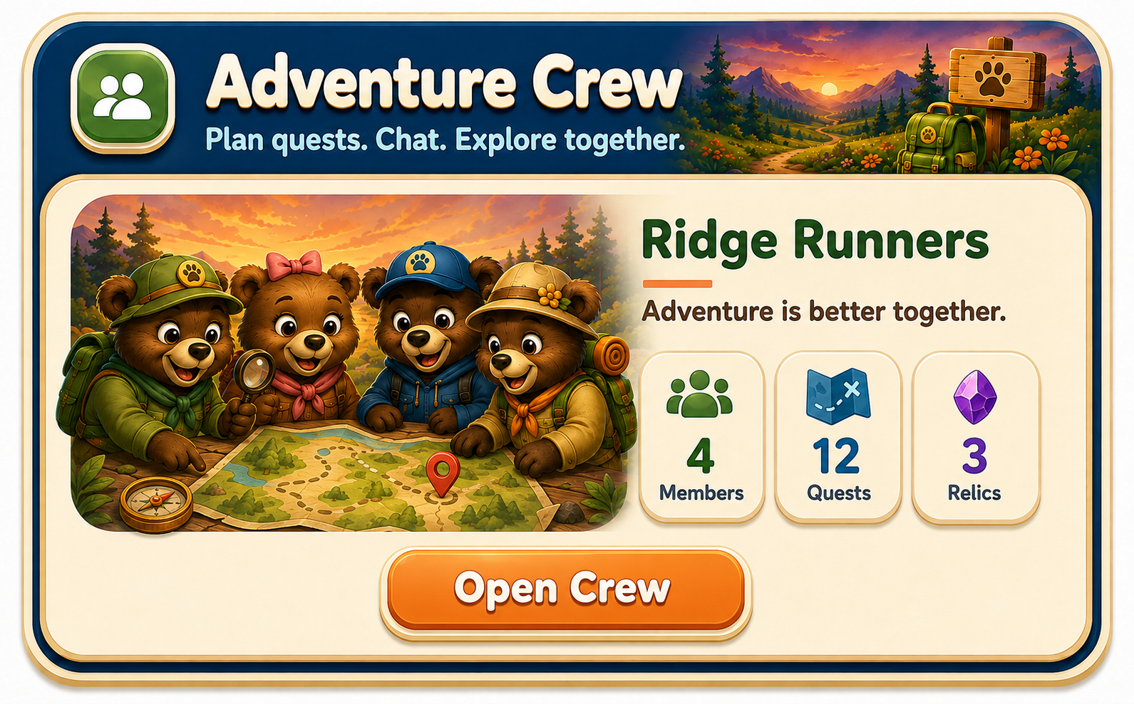 Bambloo Adventure Crew feature preview