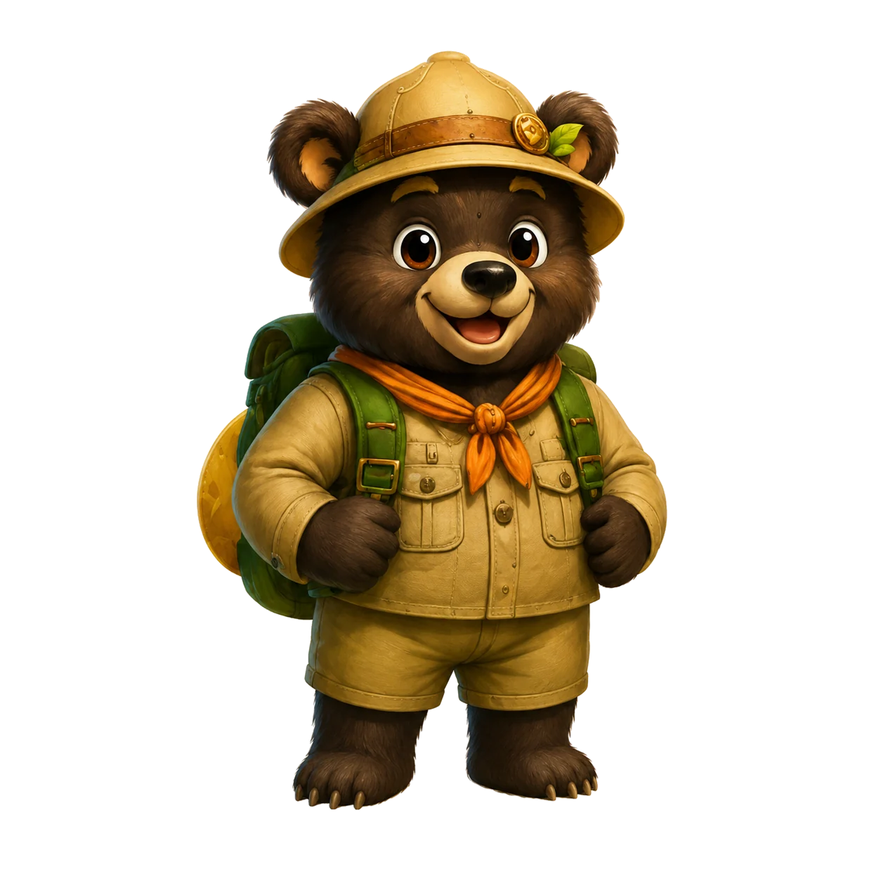 Customizable Bambloo bear mascot